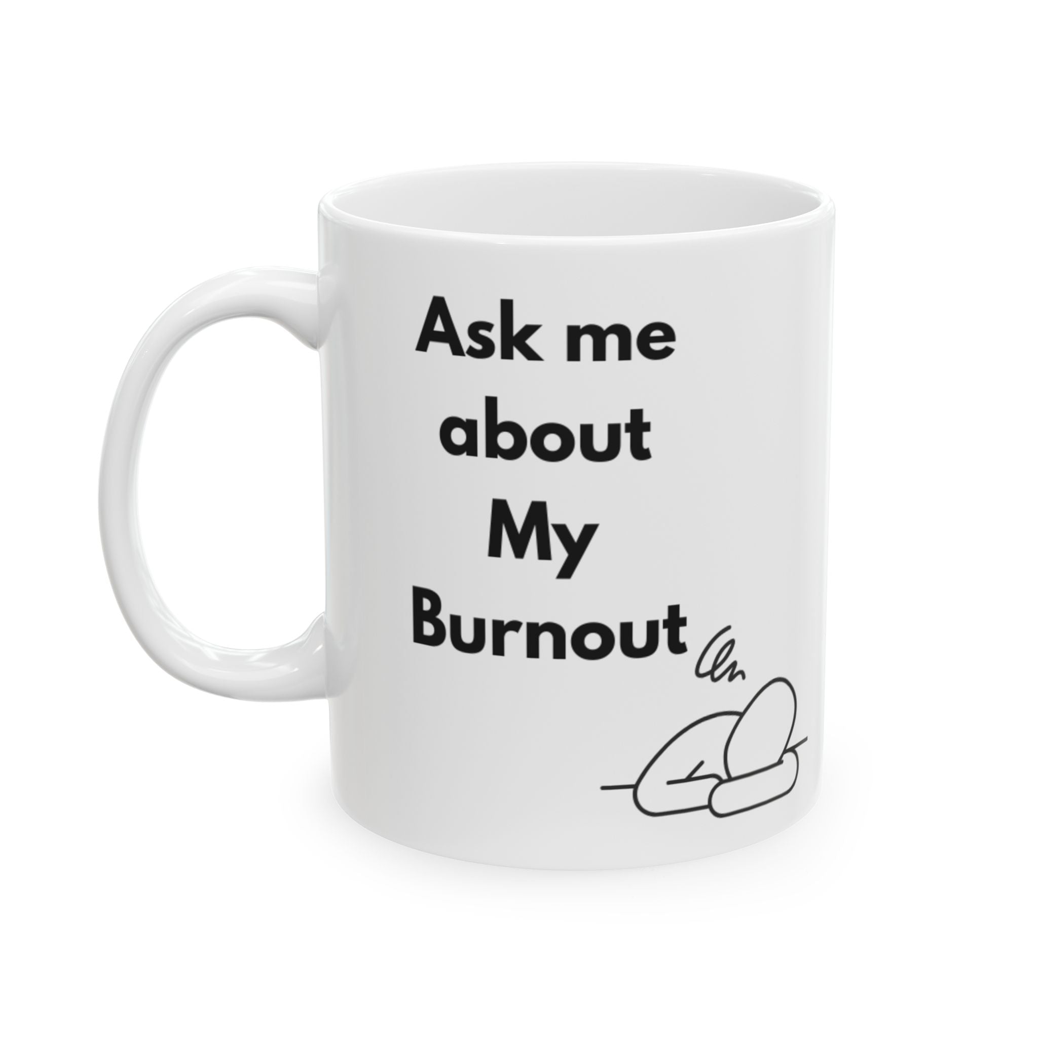 Burnout Survivor Mug – For everyone running on caffeine, conviction, and burnout.