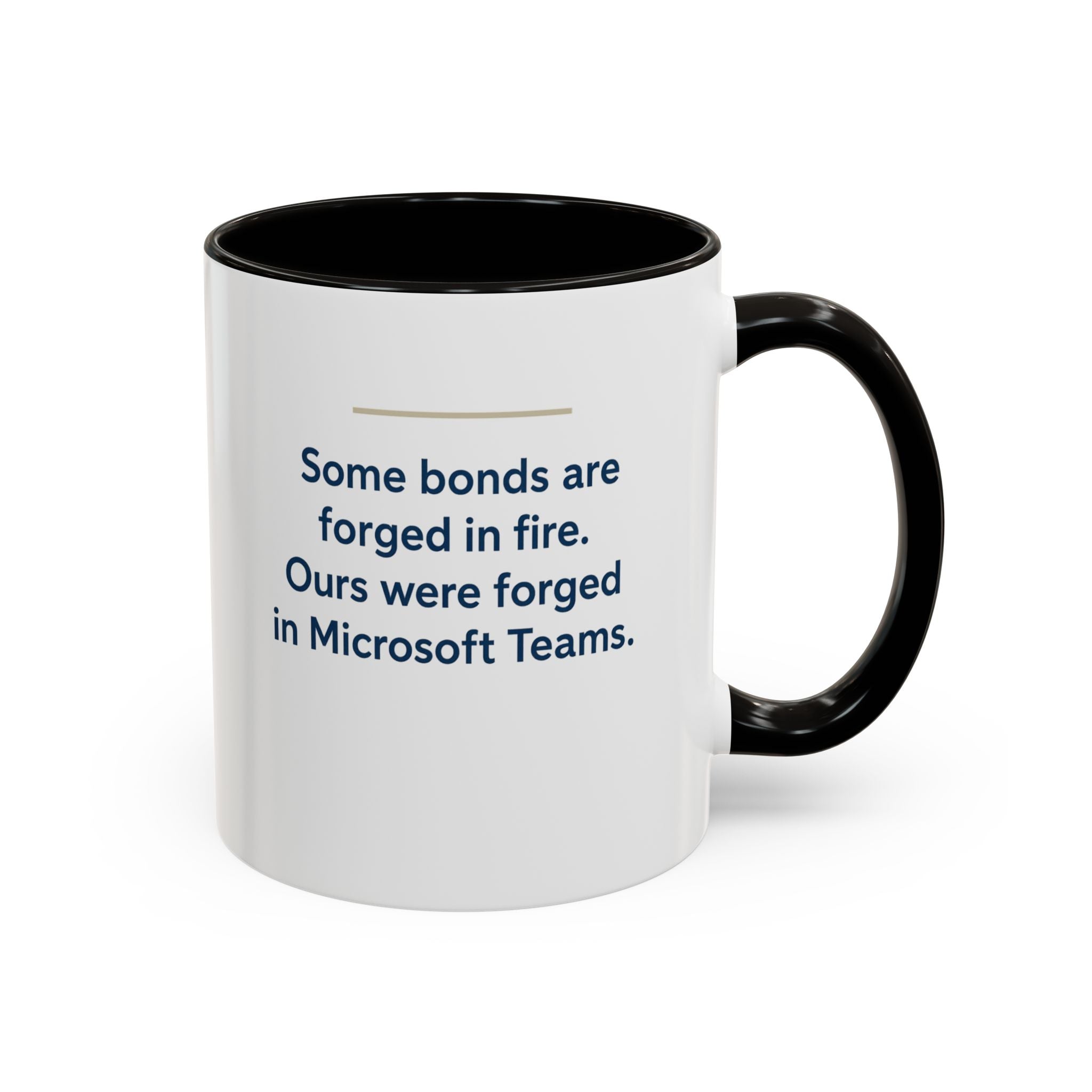 🪩 There’s No Trauma Bond Like Being a Federal Employee-Microsoft Teams Mug, Funny Coffee Cup Gift, Office Humor, Colorful Ceramic Drinkware, Tea Mug for Work and Friends