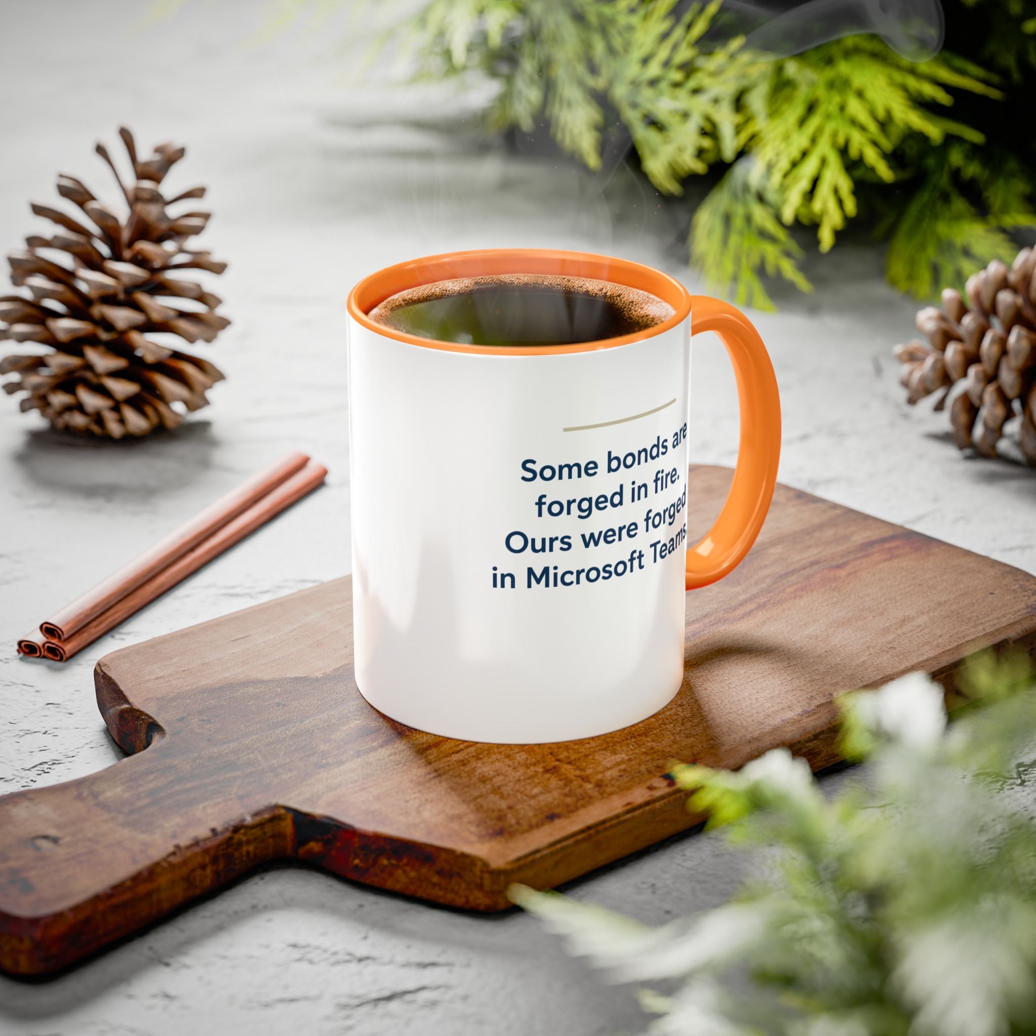 🪩 There’s No Trauma Bond Like Being a Federal Employee-Microsoft Teams Mug, Funny Coffee Cup Gift, Office Humor, Colorful Ceramic Drinkware, Tea Mug for Work and Friends