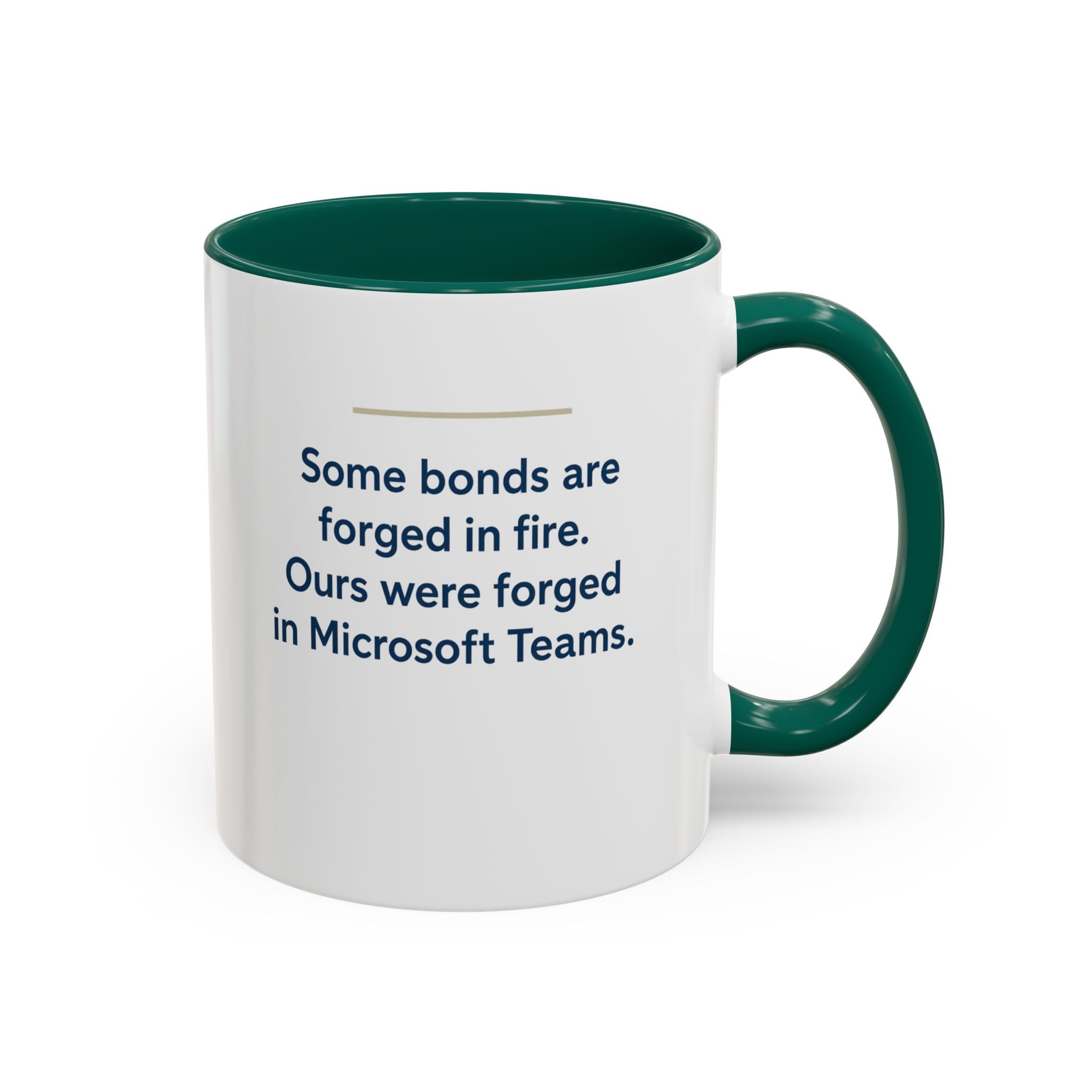 🪩 There’s No Trauma Bond Like Being a Federal Employee-Microsoft Teams Mug, Funny Coffee Cup Gift, Office Humor, Colorful Ceramic Drinkware, Tea Mug for Work and Friends