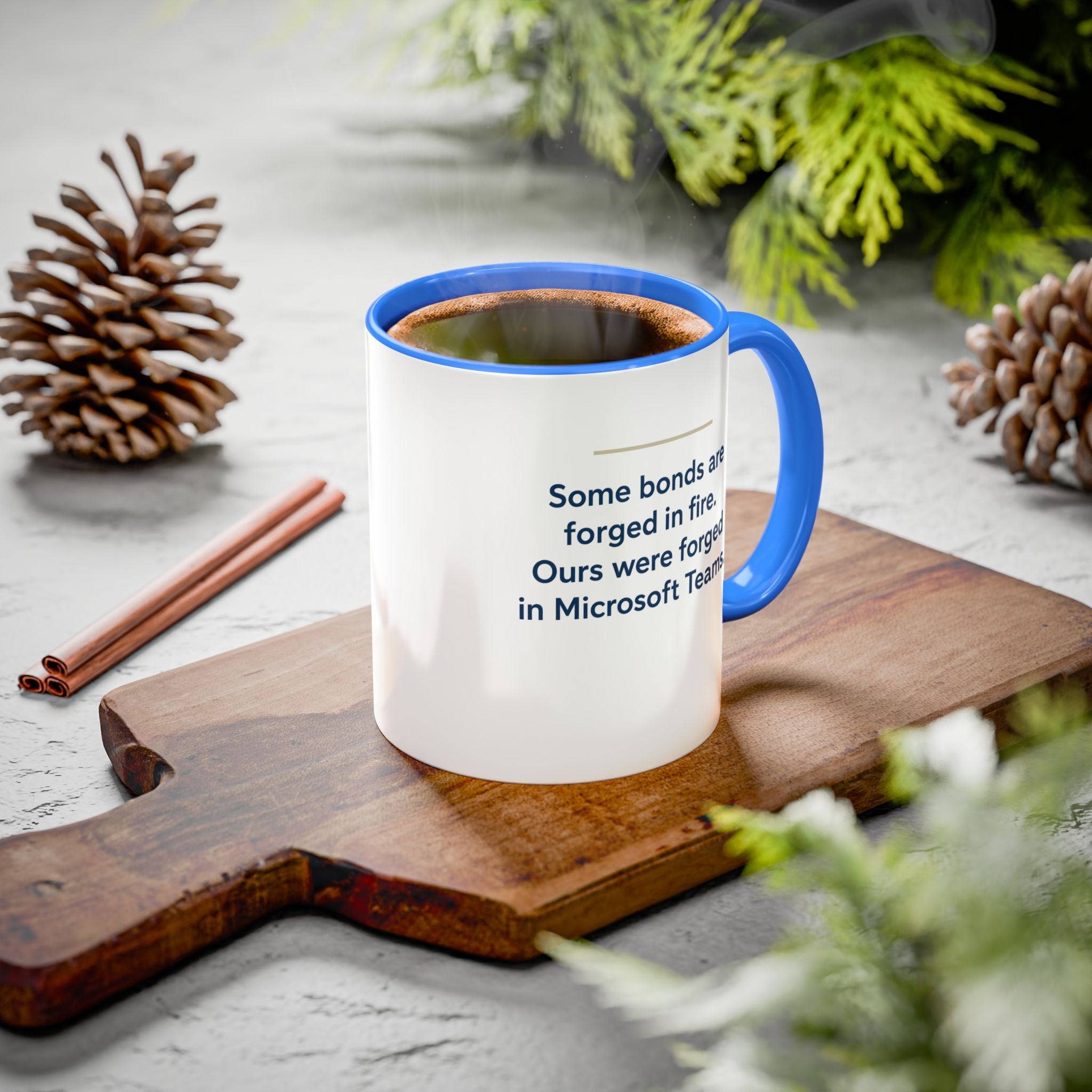 🪩 There’s No Trauma Bond Like Being a Federal Employee-Microsoft Teams Mug, Funny Coffee Cup Gift, Office Humor, Colorful Ceramic Drinkware, Tea Mug for Work and Friends