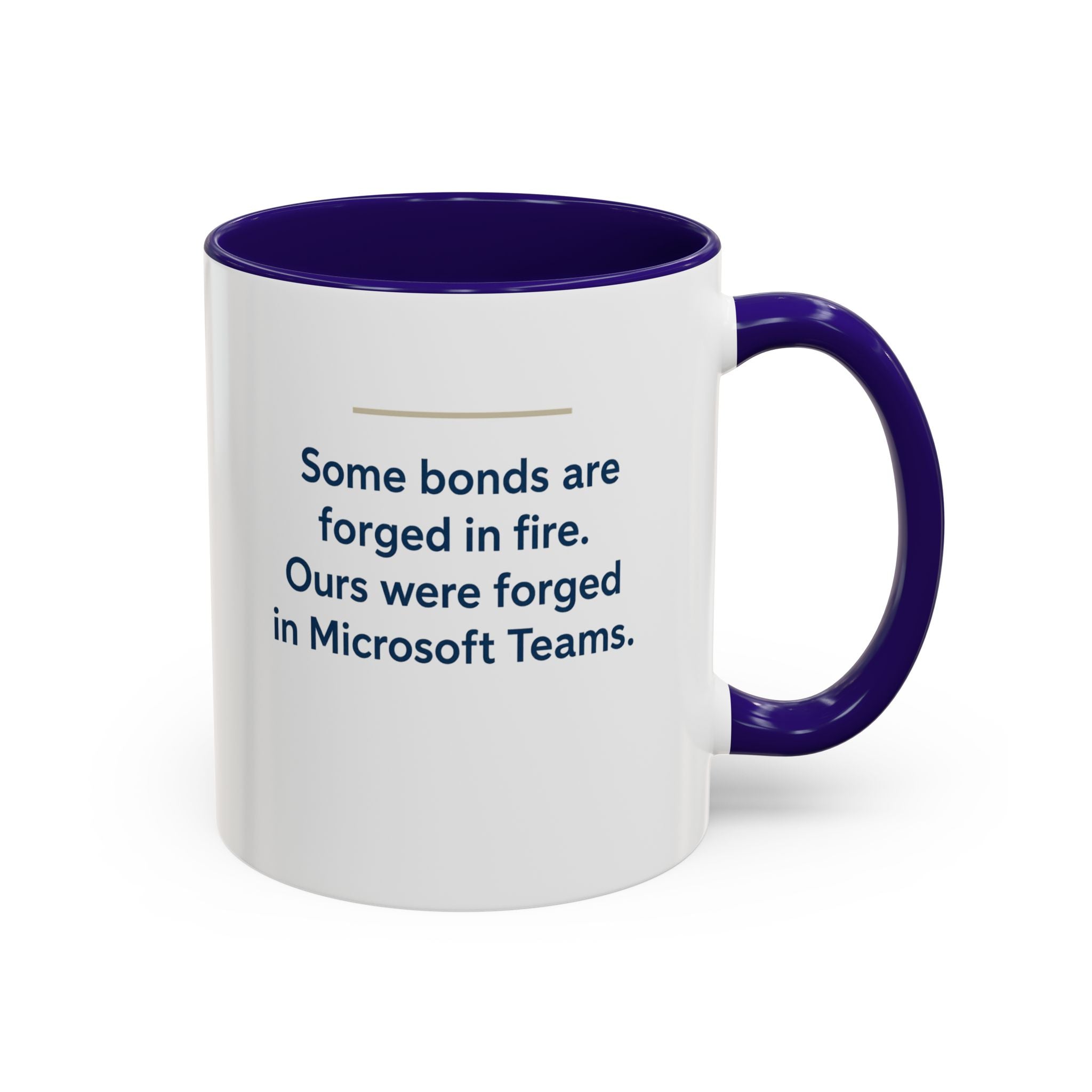 🪩 There’s No Trauma Bond Like Being a Federal Employee-Microsoft Teams Mug, Funny Coffee Cup Gift, Office Humor, Colorful Ceramic Drinkware, Tea Mug for Work and Friends