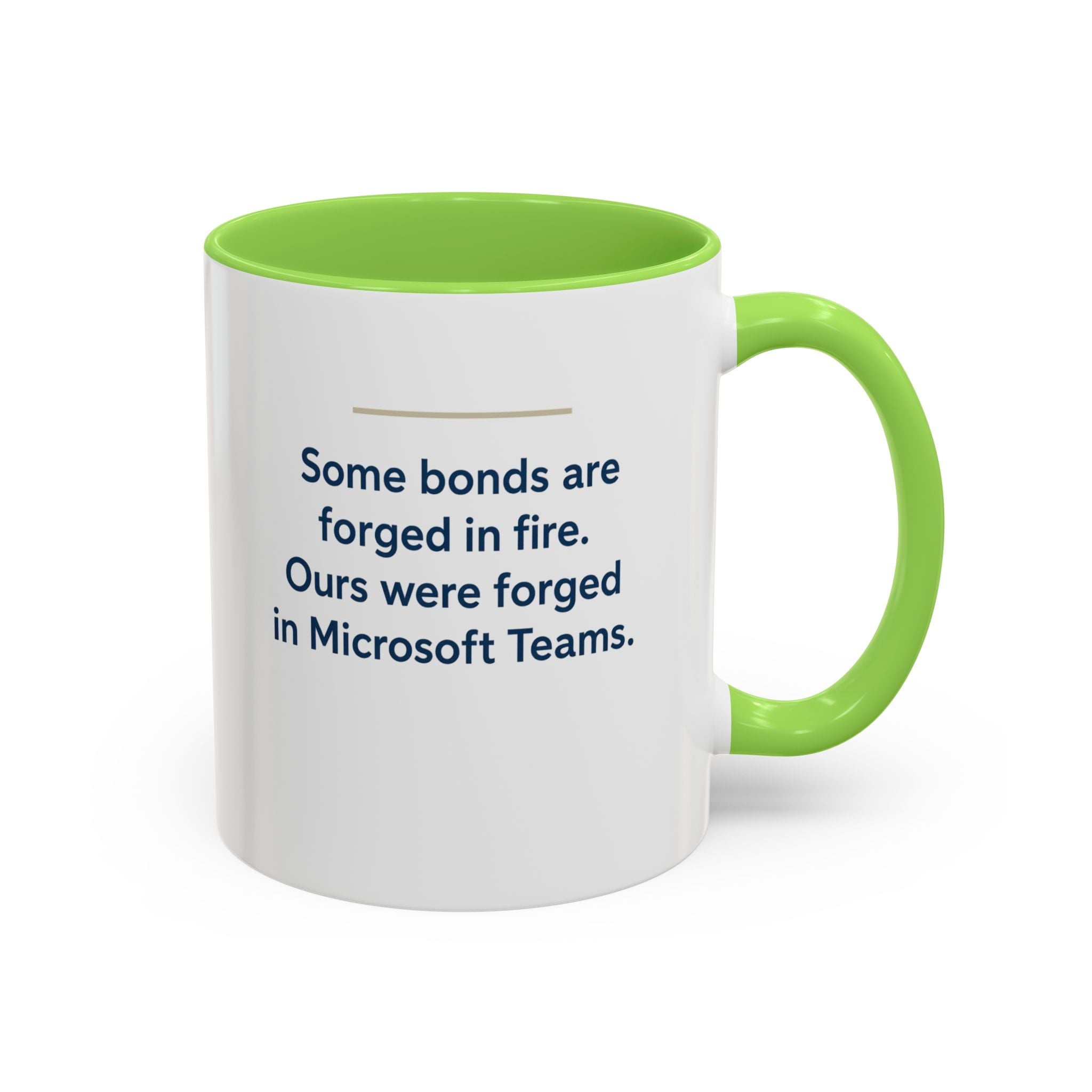 🪩 There’s No Trauma Bond Like Being a Federal Employee-Microsoft Teams Mug, Funny Coffee Cup Gift, Office Humor, Colorful Ceramic Drinkware, Tea Mug for Work and Friends