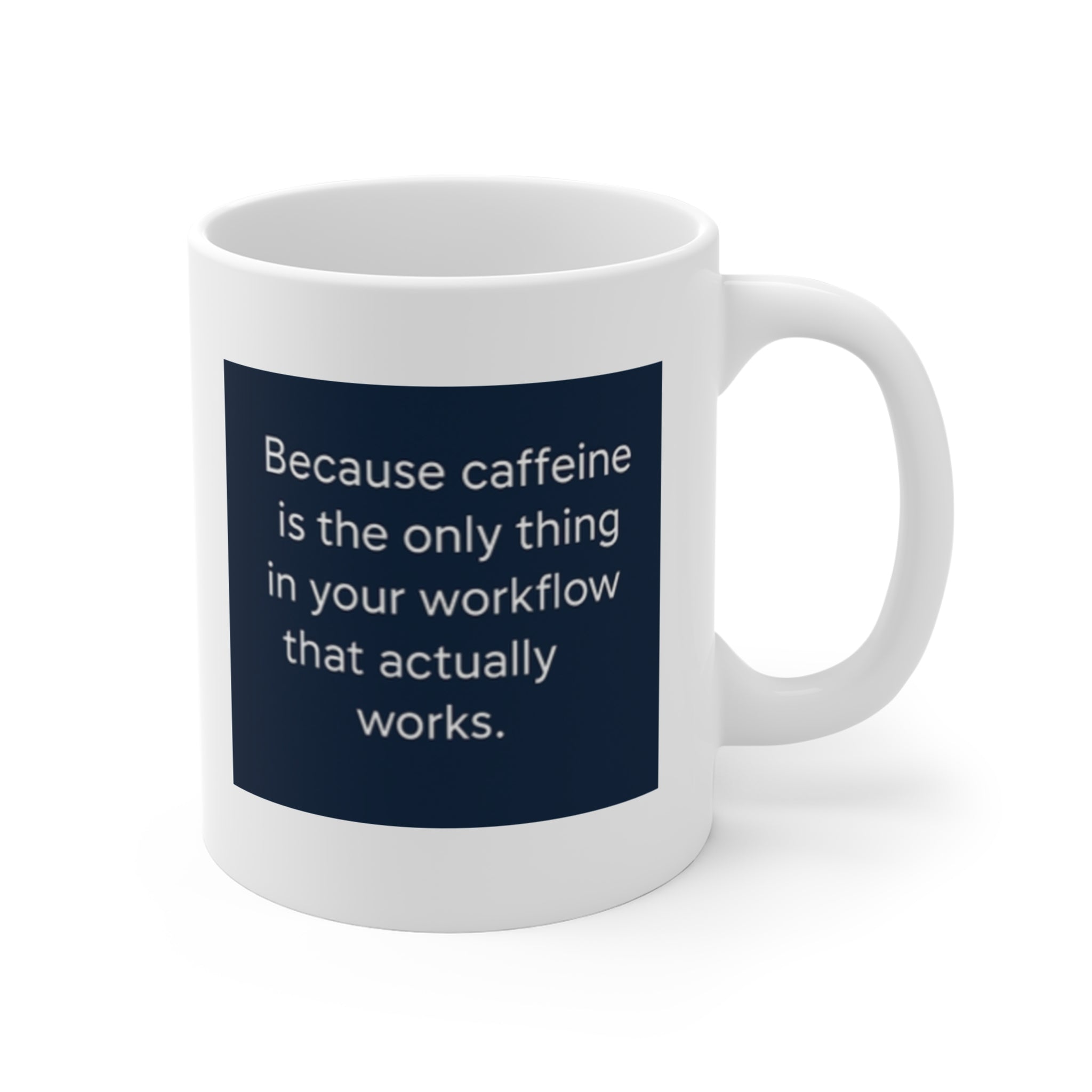 😵💻 Unvalidated but Highly Caffeinated — The Data Lie Mug