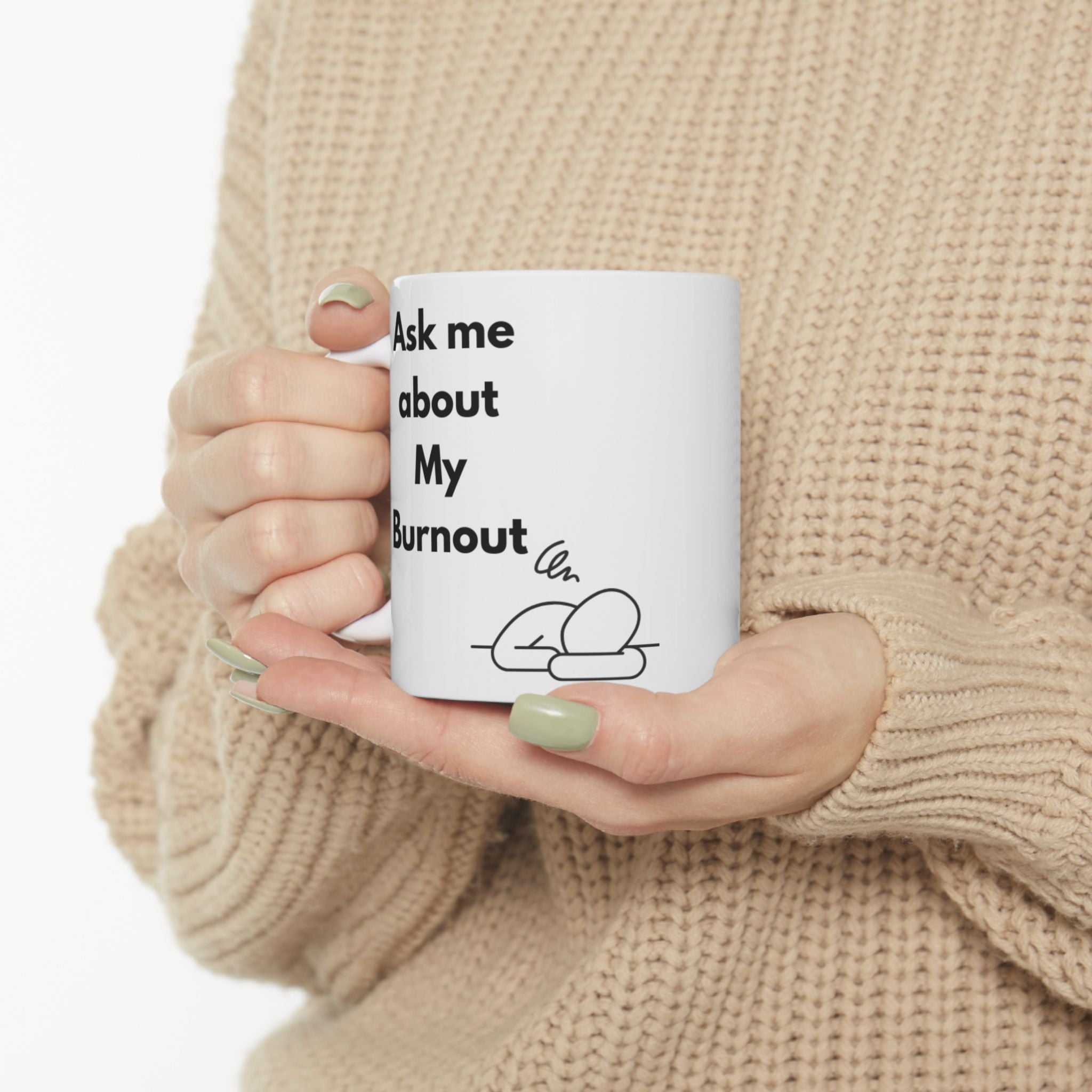 Burnout Survivor Mug – For everyone running on caffeine, conviction, and burnout.